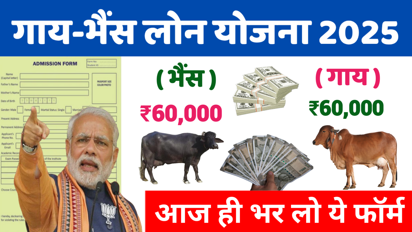 गाय-भैंस लोन